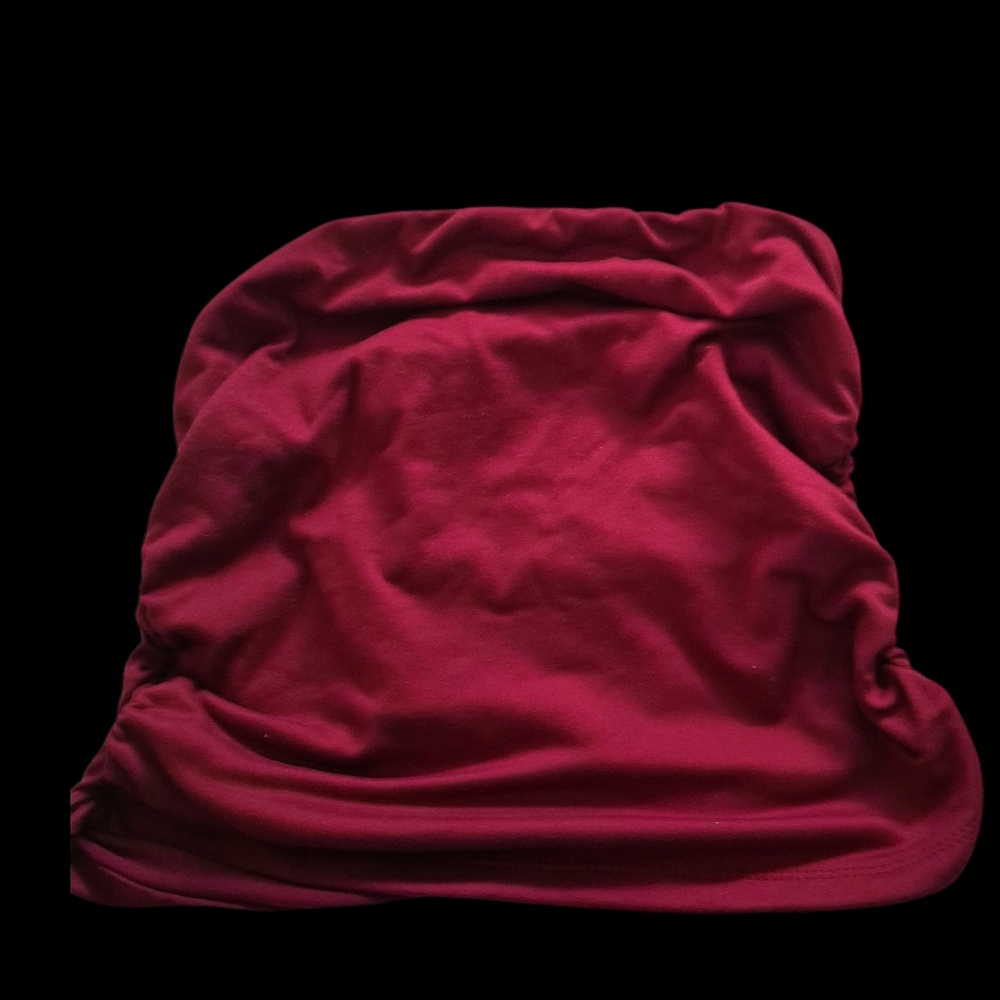 Stretchy Burgundy Tube Top Size M